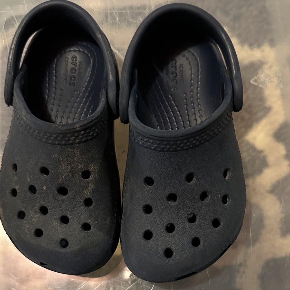 CROCS Kids Dark Blue Clogs